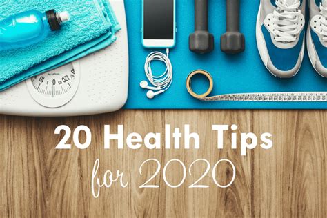 20 health tips for 2020 .